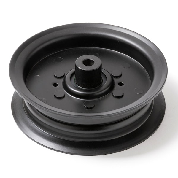Terre Products Husqvarna 196106 Husqvarna 532196106 Flat Idler Pulley - 4.5'' Flat Dia. - 3/8'' Bore - Steel 31450115 - main